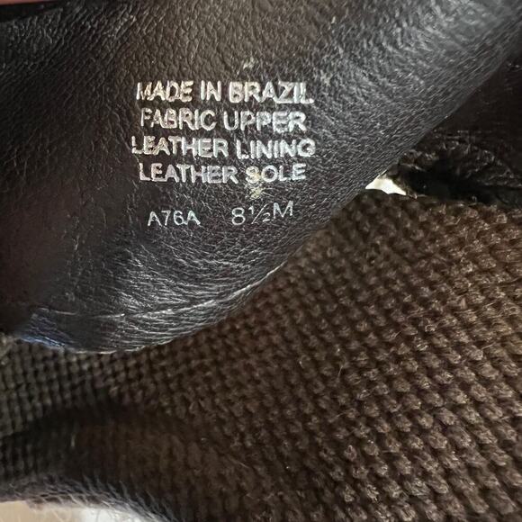 Tory Burch Chocolate Brown ‘Bailey’ Platform Wedge Espadrille Mule Size 8.5M - Picture 8 of 9